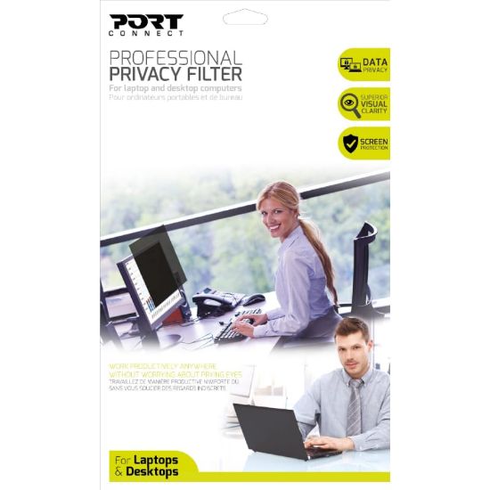 Picture of Port Designs Privacy Filter 2D Gold 14" Laptop
