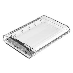 Picture of ORICO 3.5" USB3.0 External HDD Enclosure Transparent