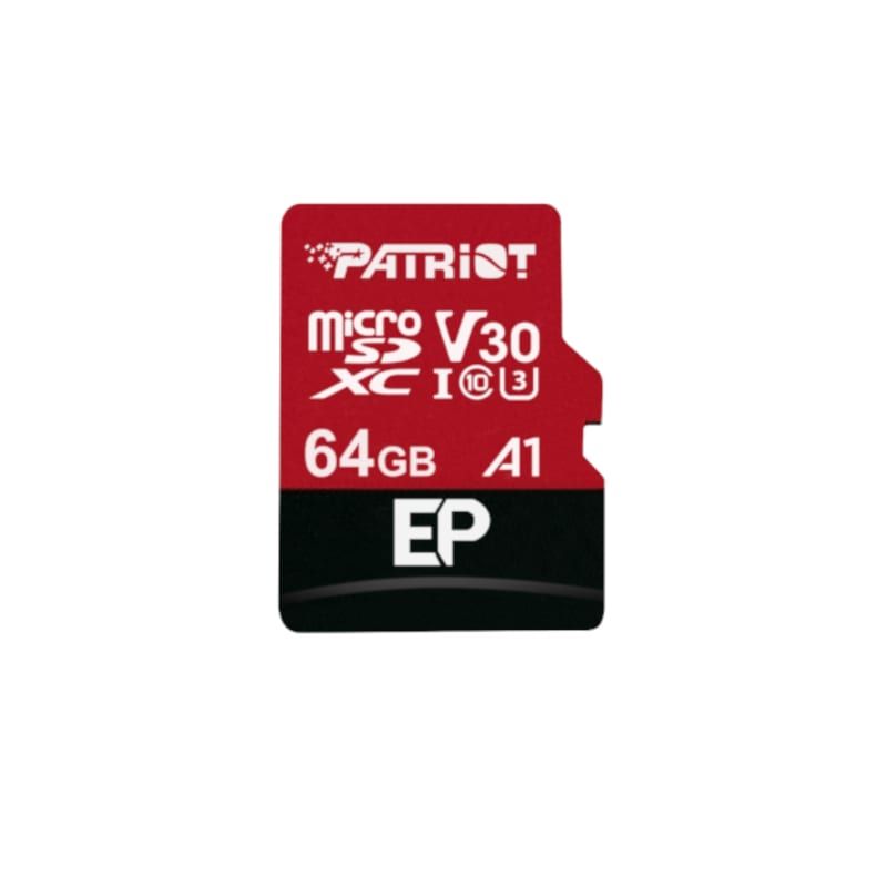 Picture of Patriot EP V30 A1 64GB Micro SDXC Card + Adapter