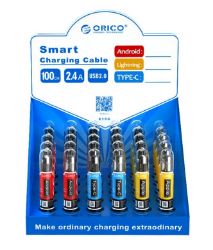 Picture of ORICO Smart Charging Cable Box | 10 x MicroUSB|10 x Lightning/8Pin | 10 Type-C