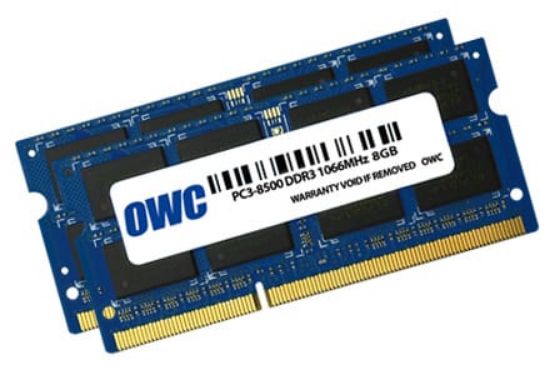 Picture of OWC Mac Memory 16GB Kit (2x8GB) 1066Mhz DDR3 SODIMM Mac Memory