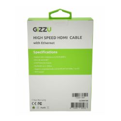 Picture of GIZZU High Speed V2.0 HDMI 1m Cable with Ethernet