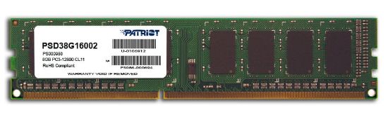 Picture of Patriot Signature Line 8GB 1600MHz DDR3 Single Rank Desktop Memory